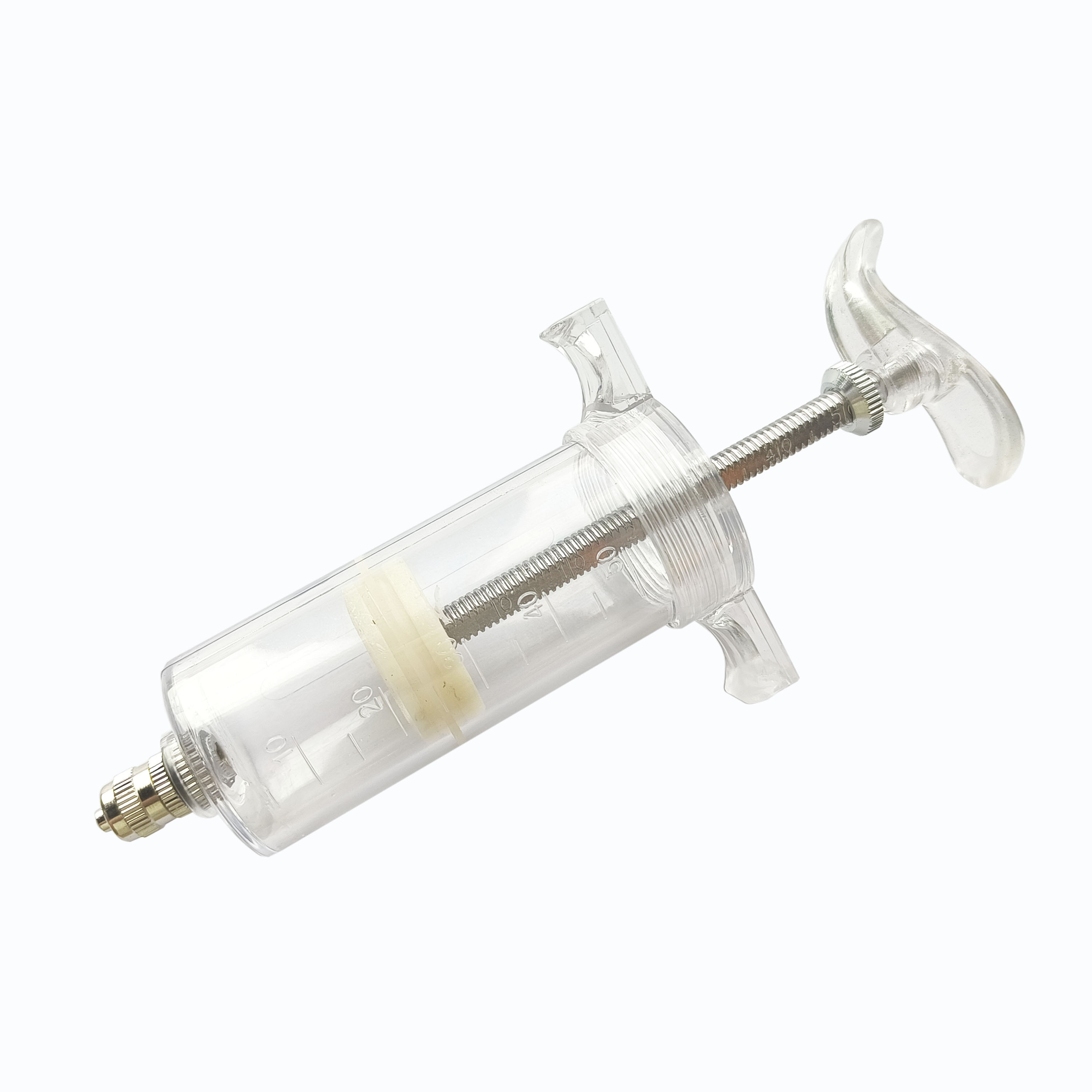 Guanyifarm veterinary injector syringe 10ml TPX vaccine syringe poultry automatic injector for pig farm