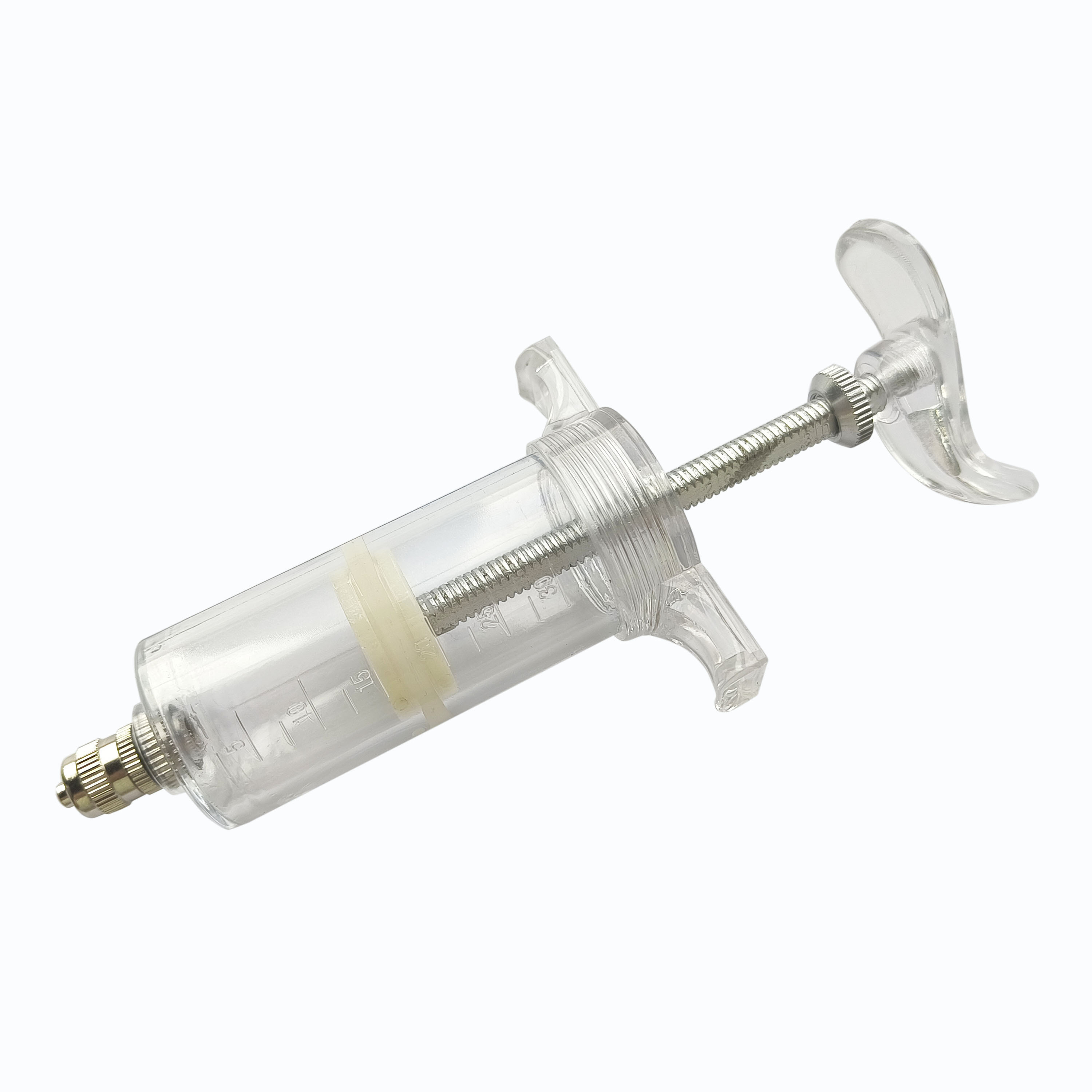 Guanyifarm veterinary injector syringe 10ml TPX vaccine syringe poultry automatic injector for pig farm