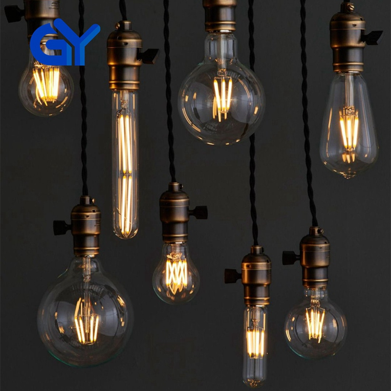 Hot sale E27/E26 A60 LED Filament Bulb Lights 4W replace the incandescent lamp