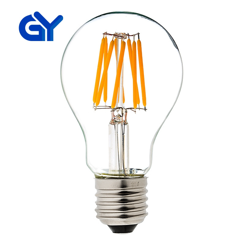 Hot sale E27/E26 A60 LED Filament Bulb Lights 4W replace the incandescent lamp