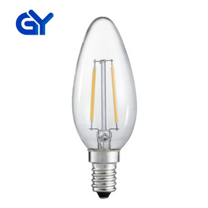 12V DC voltage dimmable edison led bulb e12 e14 C35 C32 led lighting bulb 2W 4W