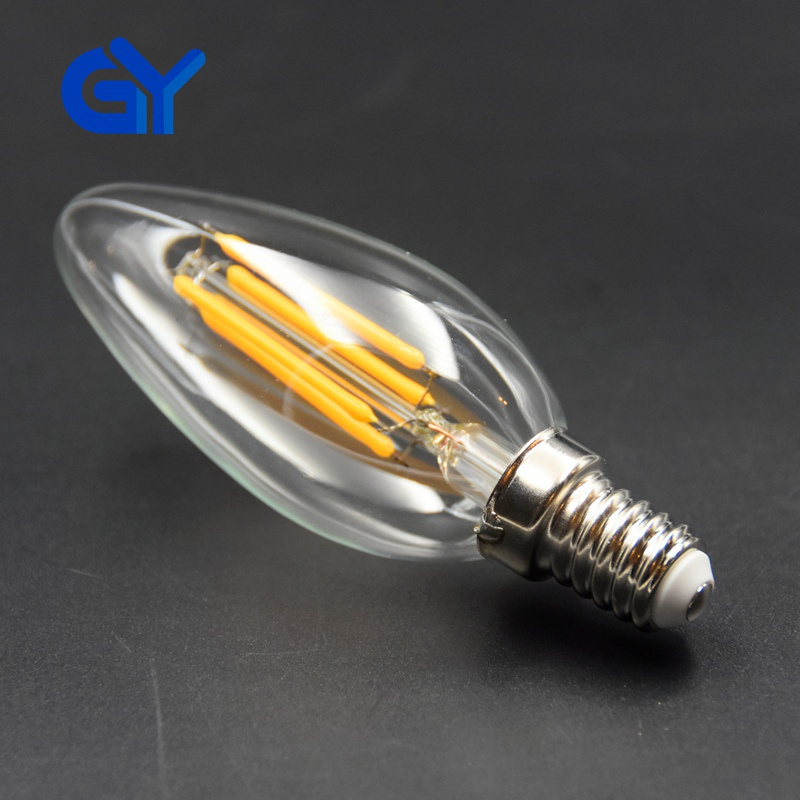 12V DC voltage dimmable edison led bulb e12 e14 C35 C32 led lighting bulb 2W 4W