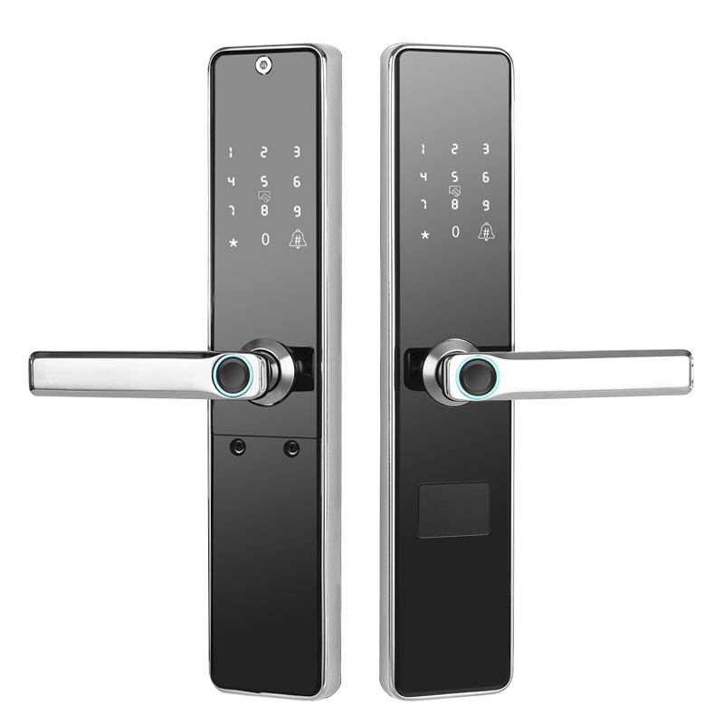 A2 TT LOCK wholesale high quality     fingerprint lock wooden door stainless steel door home fingerprint password do