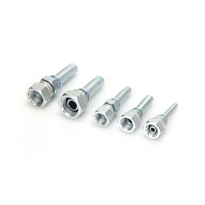 Factory Supply Hose Connector Hexagon Straight Hydraulic Hose Fitting Female Threaded Hydraulic Adapter