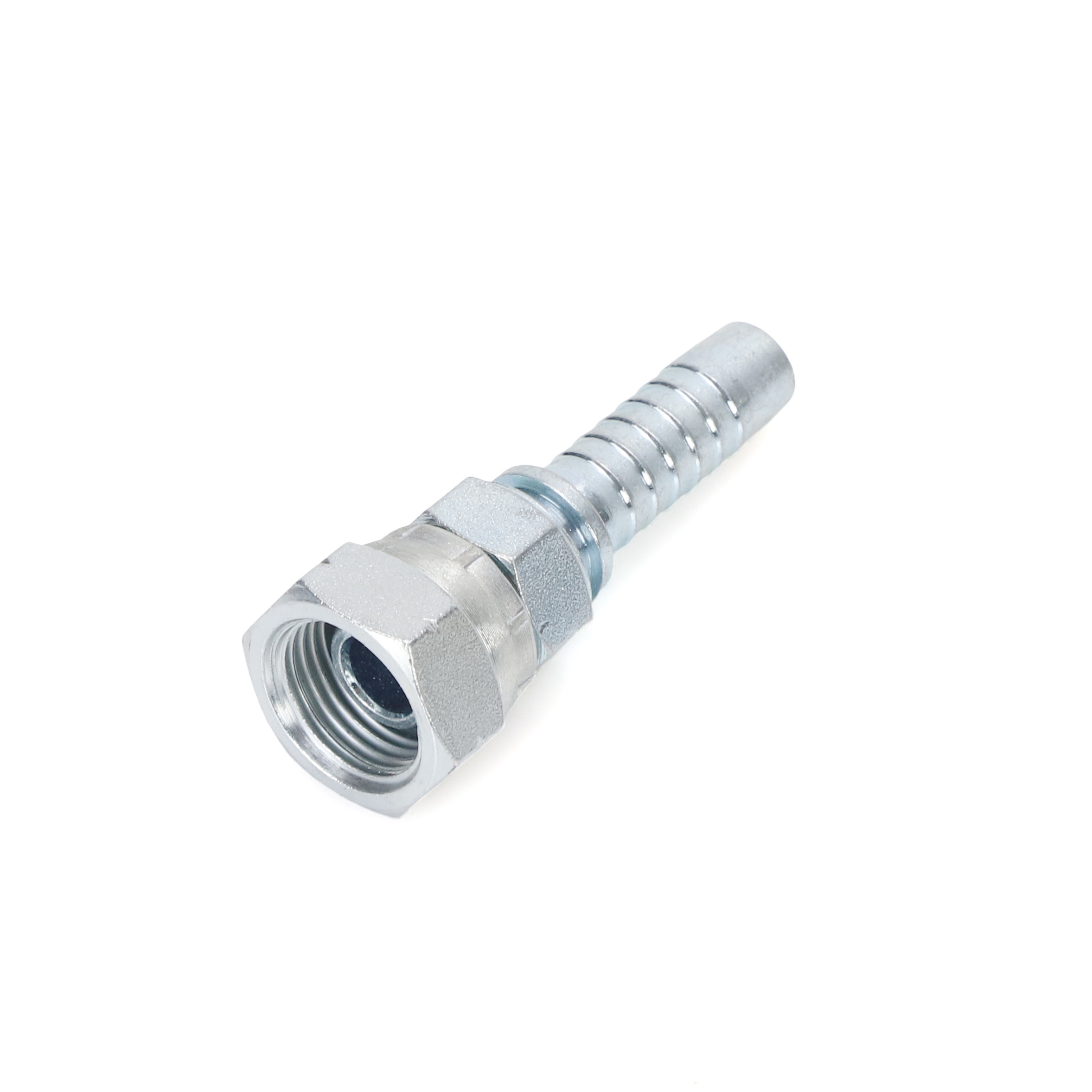 Factory Supply Hose Connector Hexagon Straight Hydraulic Hose Fitting Female Threaded Hydraulic Adapter