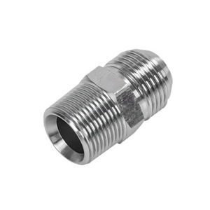 Factory Direct Male Hydraulic Hex Nipple Straight Fittings Flared Hydraulic Tube Fitting 1JN Hydraulic Adapter