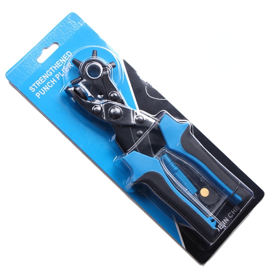 Belt Hole Punch Plier Set for Belts Watch Bands Straps DIY Craft Projects Flat Hole Leather Punch Plier