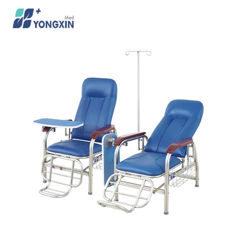 ETC-003 Hottest product Hospital Furniture sofa chair clinic used steel infusion chair for transfusion