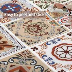 12 x 12inch  Peel and Stick Wallpaper PET Wall Tile in Brown  Mosaic Tile Self Adhesive Tiles  accept customization