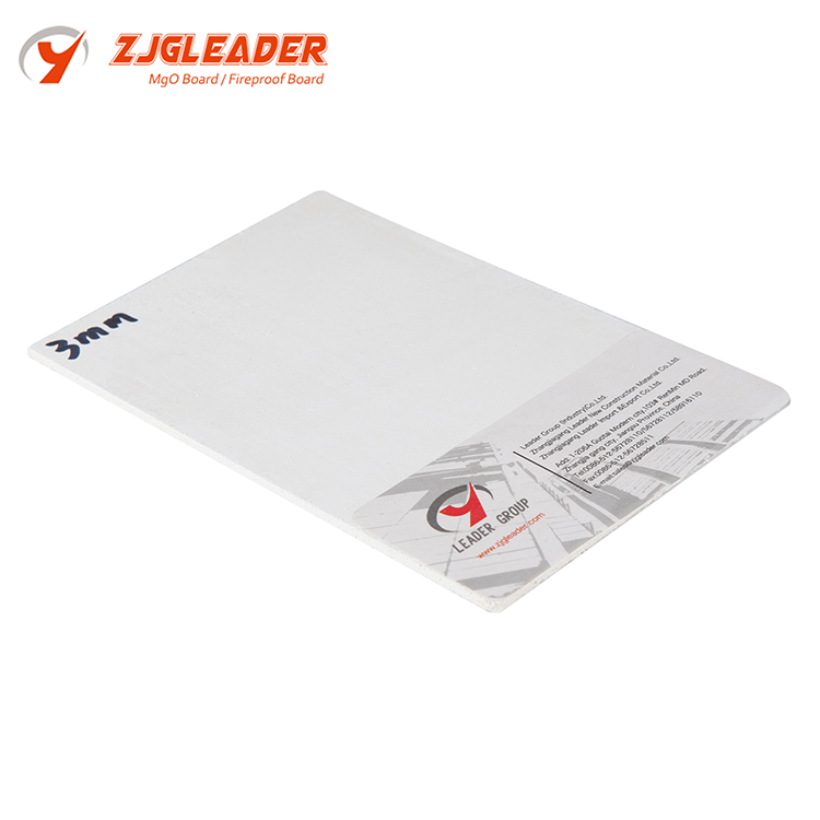 Fiberglass Reinforced Fireproof Eco-friendly Magnesium Oxide board