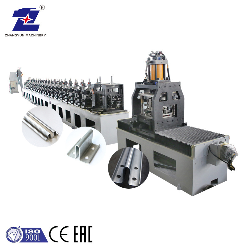 Factory Direct Hollow Guide Rail Cold Roller Machine High Quality Steel Elevator Guide Rail Production Equipment