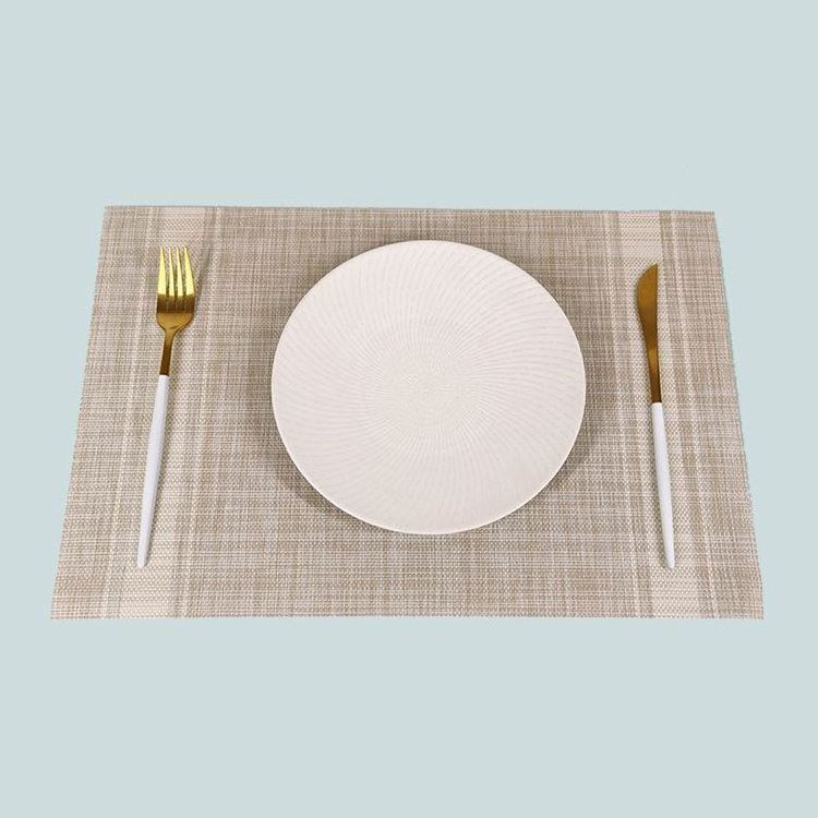 New super quality breakfast table plate mat , innovative pvc placemats and coasters