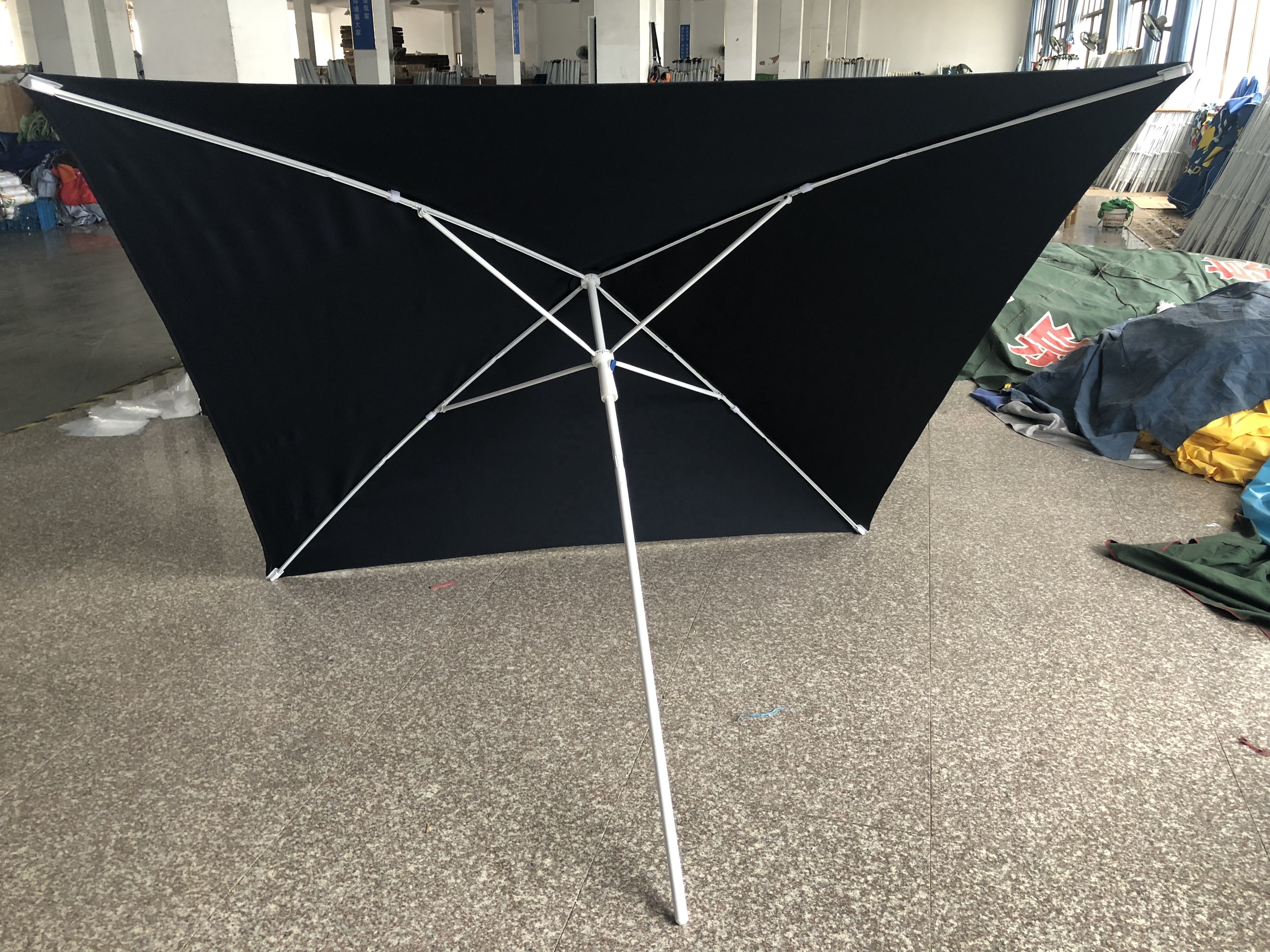 hot sale Patio Umbrella green 4K Patio Outdoor parasol  square beach Umbrellas