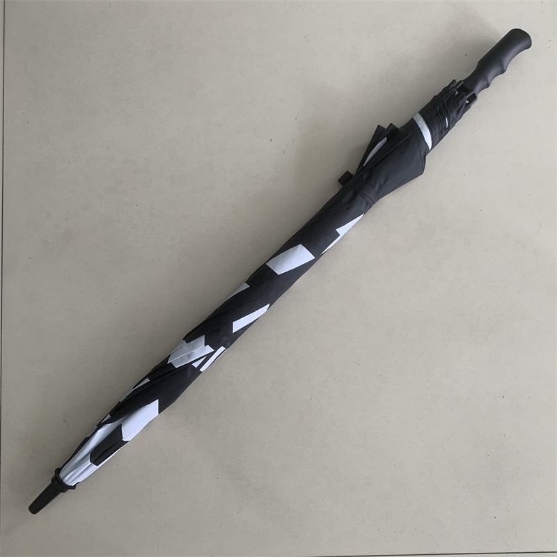 good quality customized big size windproof storm golf umbrella