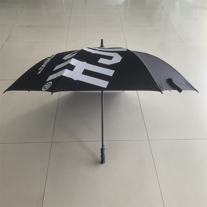 good quality customized big size windproof storm golf umbrella