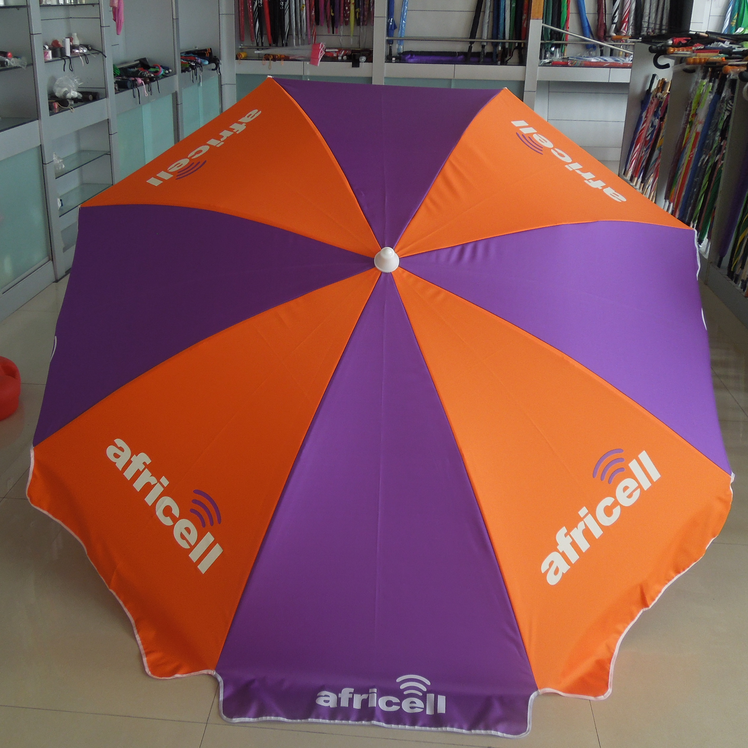 sublimation printed outdoor parasol Beach Umbrella