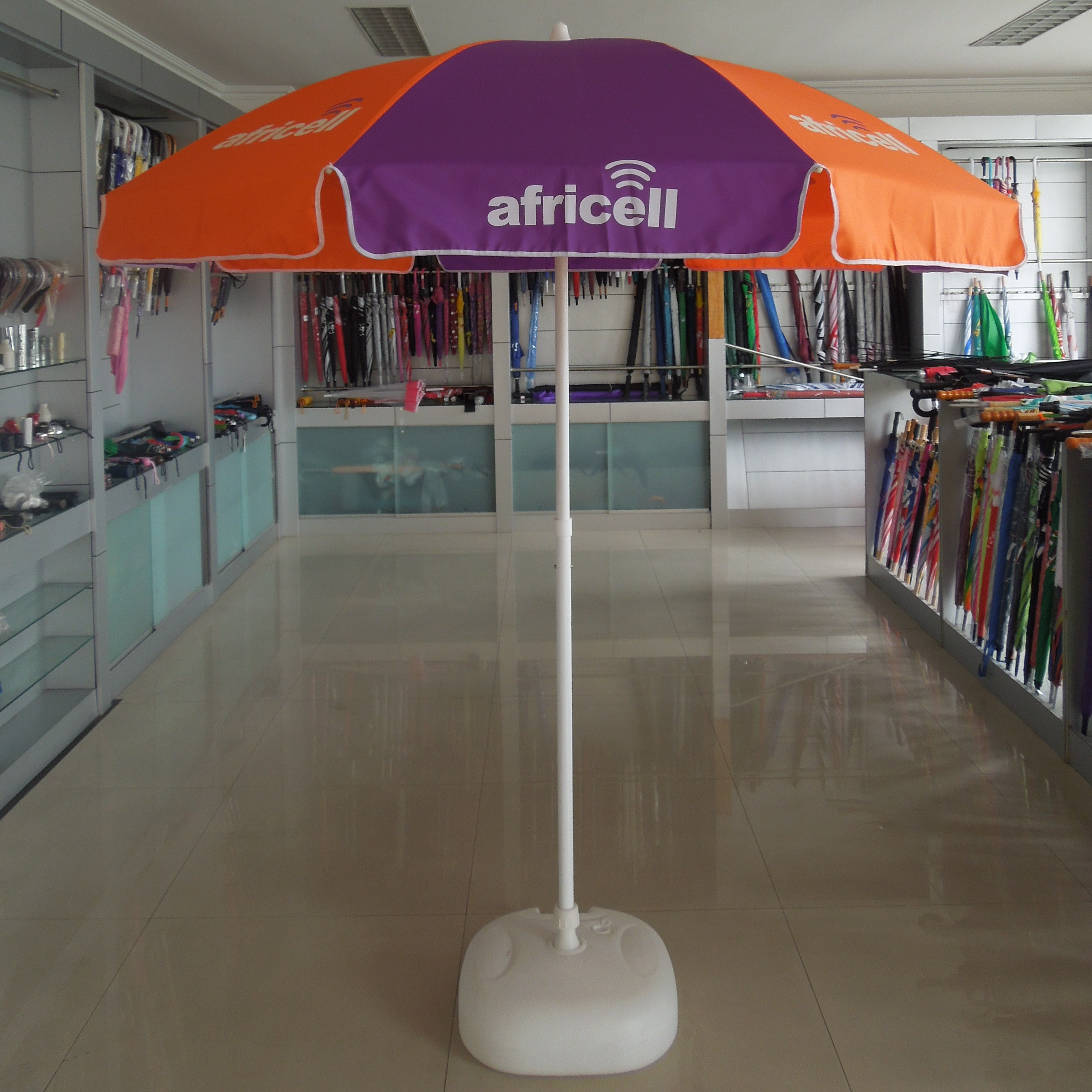 sublimation printed outdoor parasol Beach Umbrella