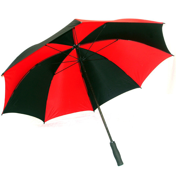 RED umbrella automatic for the rain