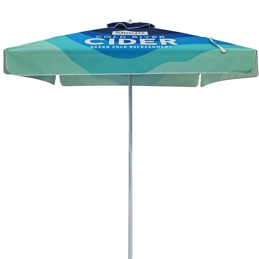 RPET branded parasol market umbrella