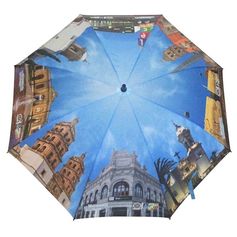 promotion golf umbrella custom logo umbrella with pongee fabric