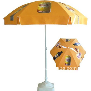 Malta Guinness promotional drink bar parasol beach umbrella