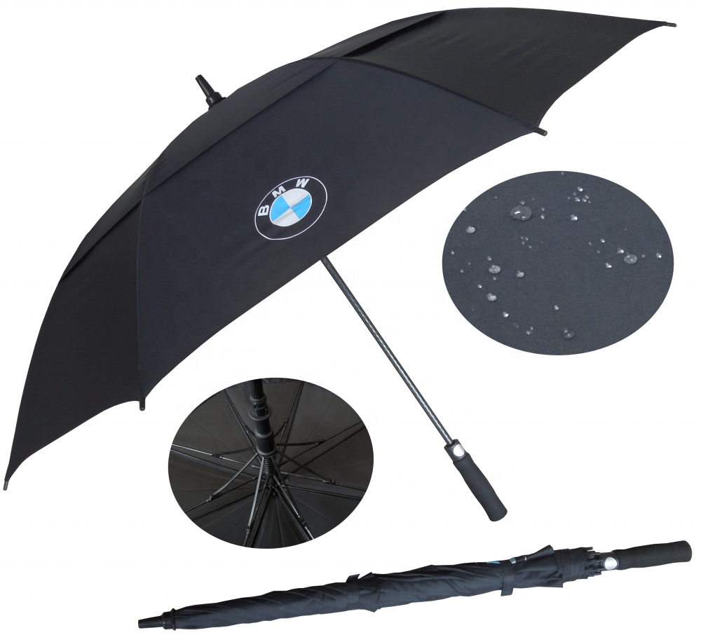 customized high quality windproof golf umbrella promotional umbrella with company logo