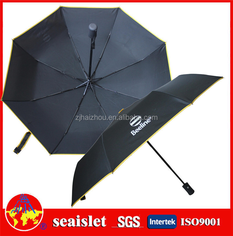 3 fold automatic umbrella,small black umbrellas,uv personal umbrella