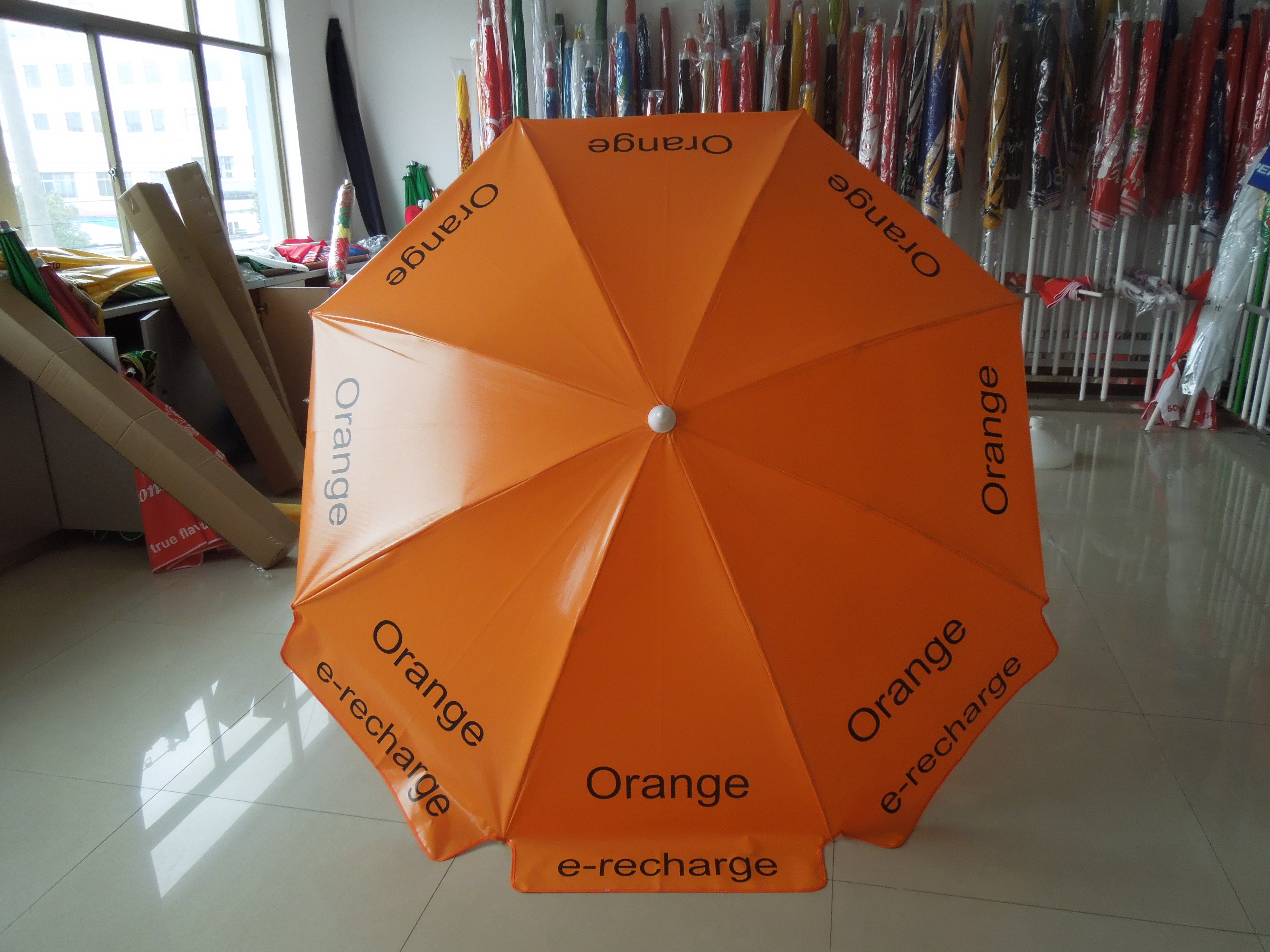 promotional beach umbrella PVC vinyl beach umbrella parasol outdoor sombrilla vinyl umbrella