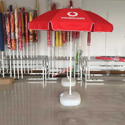 Outdoor RPET umbrella UV parasol Customized branded parasol beach umbrella