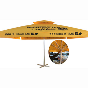 telescopic parasol huge Garden Umbrella Patio Outdoor Sun Parasol Umbrella big outdoor umbrella 4m