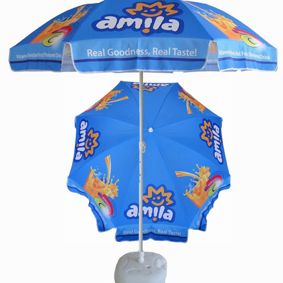 Factory Price Rainbow Beach Umbrella Adviseing Straw Beach Umbrella Promotional  Beach Umbrella