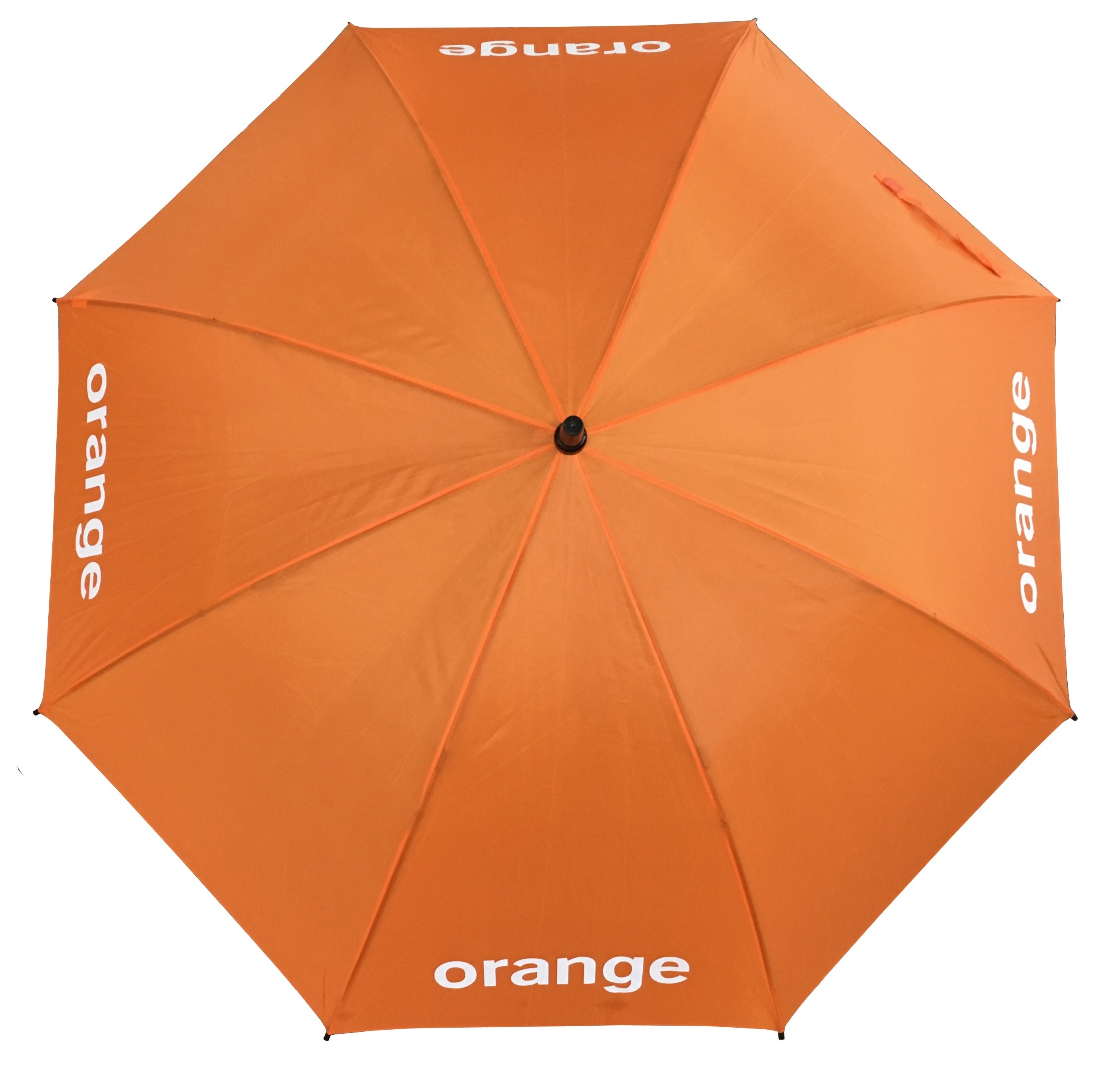 Orange Promotional Market Golf Umbrella