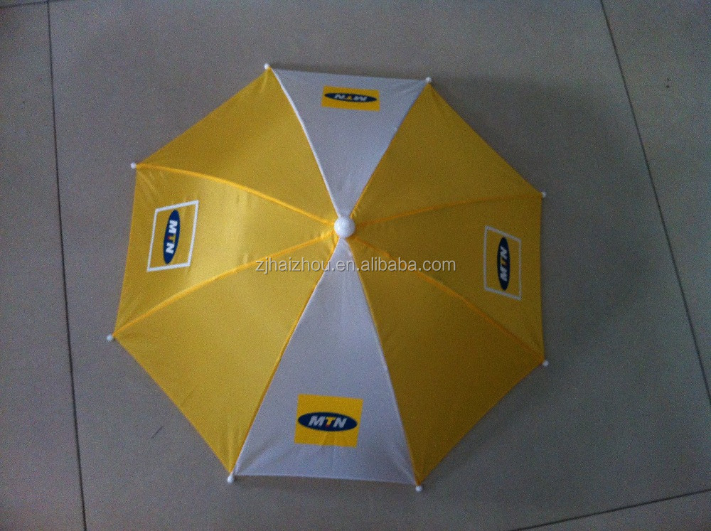 Wholesale Hiag Quality Colorful Mini Umbrella Hat Head Umbrella