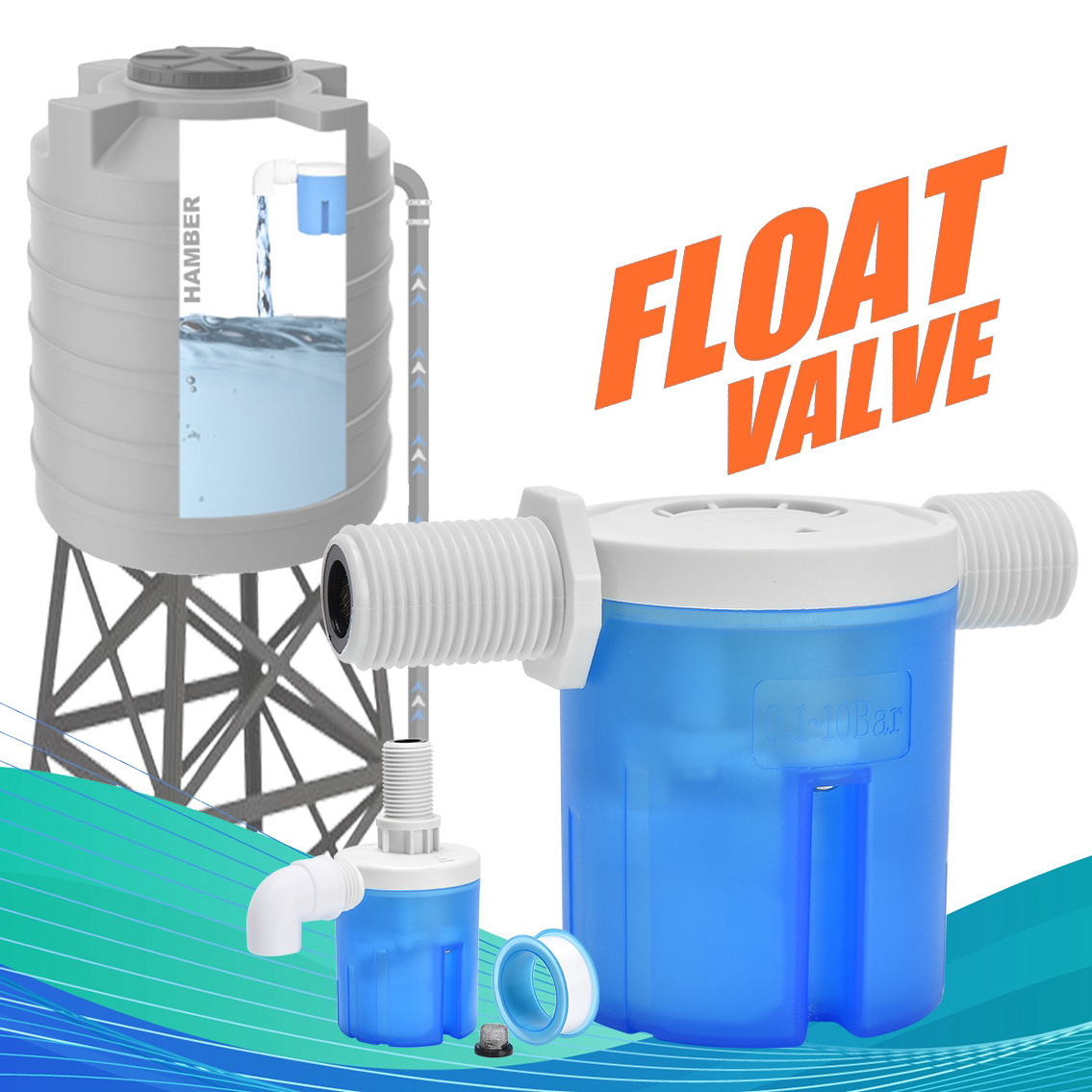 New design filling valve high quality toilet dual flush toilet float valve