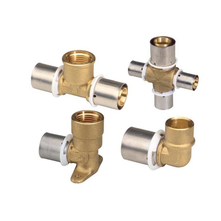 High quality china price cheap brass cross connecting pex pipe fitting