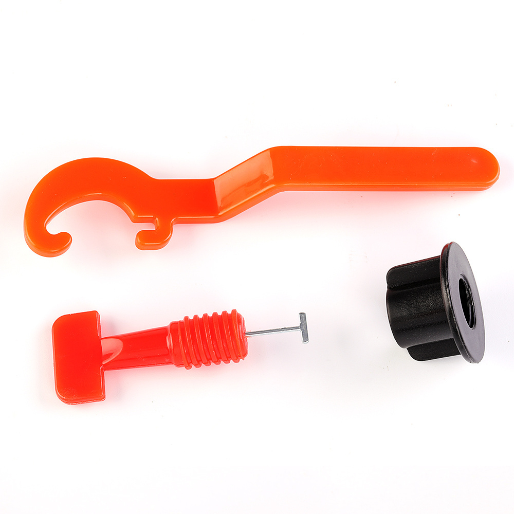 Manufacture DIY Tiles Leveler Spacers with Wrench floor tile leveling clips Tool reusable tile leveling system