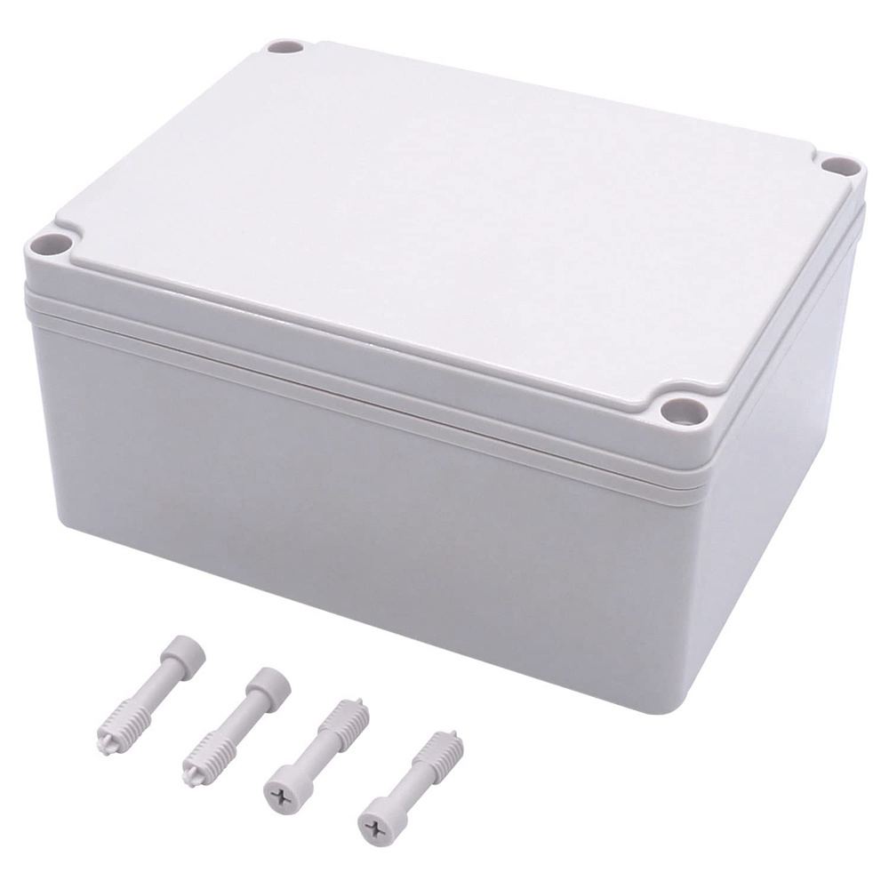 ABS waterproof junction box with rubber plug plastic junction box enclosure ip68 ip66 ip65 pvc box outdoor