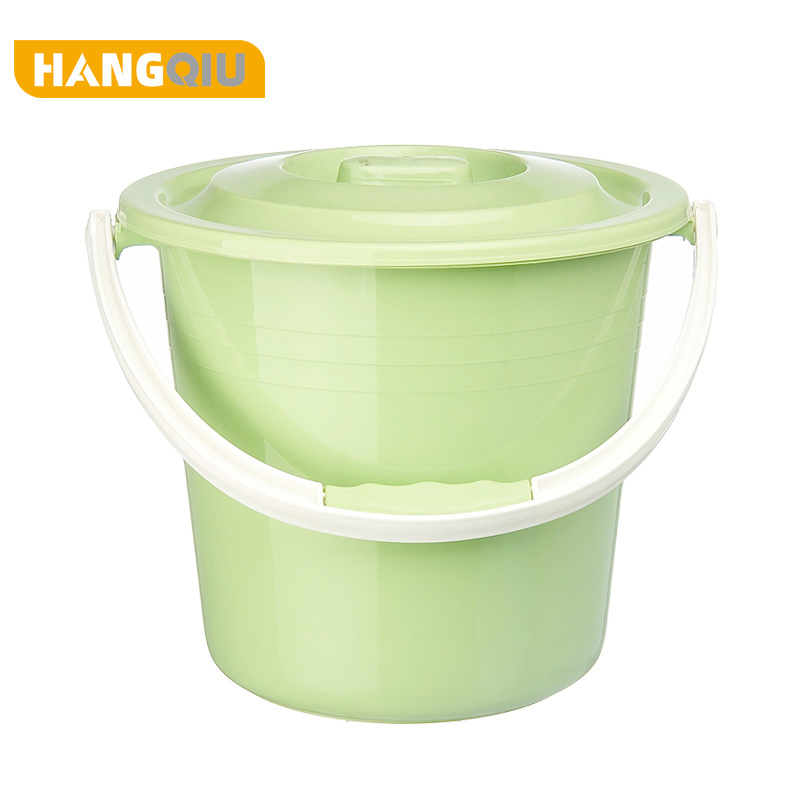 Multi scale buckets with lid plastic economic price transparent plastic bucket