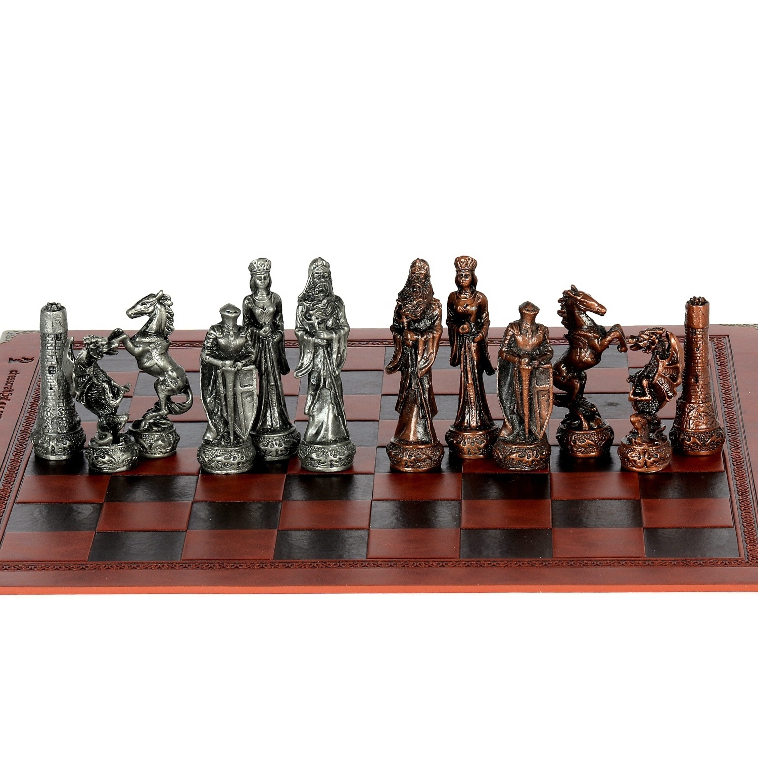 Medieval Theme chess pieces set