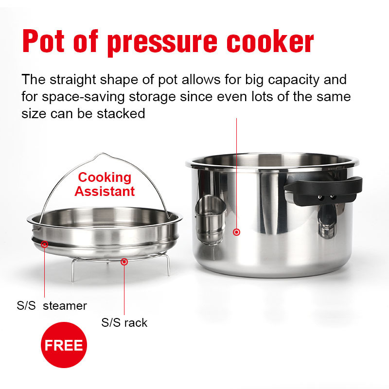 Commercial Multi Nonstick Digital Electric Stainless Steel Pressure Cooker