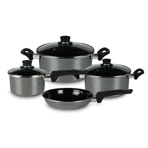 High Quality  7 pieces Non Stick Le Crueset Cookware Set Enamel Pot Cookware Sets Cooking