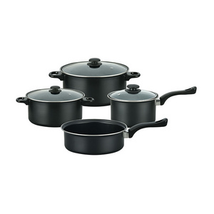 7pcs High Quality Crofton Enamel Cast Iron Cookware Set with Bakelite Handle