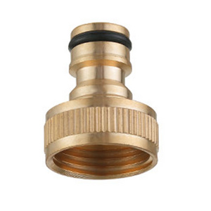 Brass bsp female garden quick water hose tap connector / fitting / adaptor for water