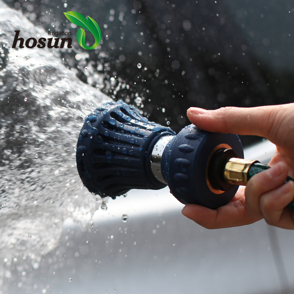 Lower price rubber car washer waterjet sprayer jet garden hose mist air water spray irrigation fog nozzle price