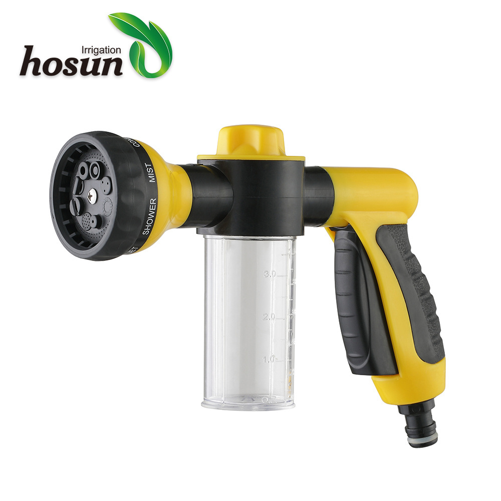 Hongchen cleaning and watering soap nozzle water and soap dispenser spray gun for car washing