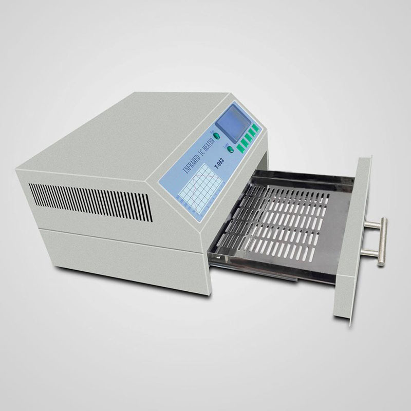 HECAN Mini SMT Reflow Oven T962 Desktop Reflow Oven Machine With 1 Heating Zone