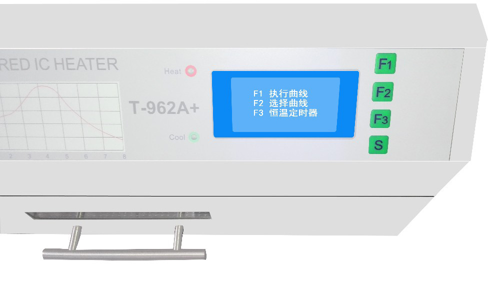 HECAN Benchtop Mini SMT Reflow Oven T962A+ Portable Reflow Oven Machine