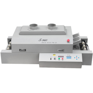 T-960 Puhui Infrared LED channel SMT reflow oven for BGA soldering