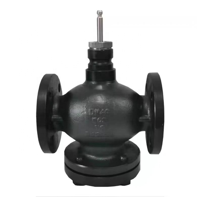 Siemens universal regulating valve 2 way flange connection  globe valve