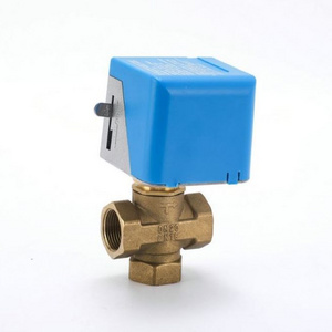 3/4" VA7010 adapter electric three-way valve fan coil air conditioning electromagnetic three-way valve